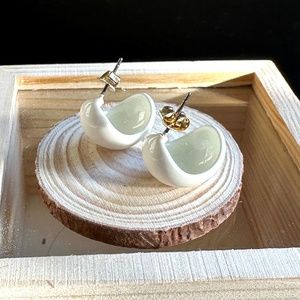 Women ceramic earrings